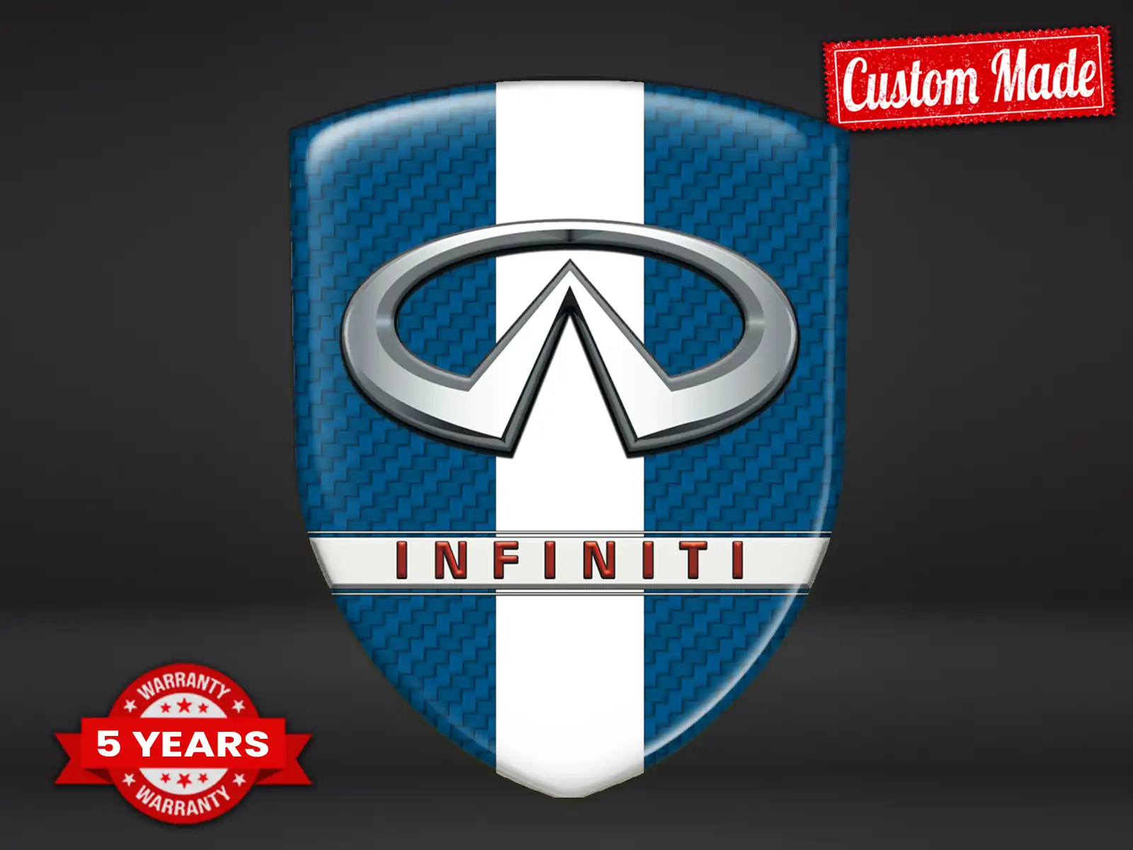 Infiniti Pegatinas En Relieve Máximo Estilo Pro Rendimiento